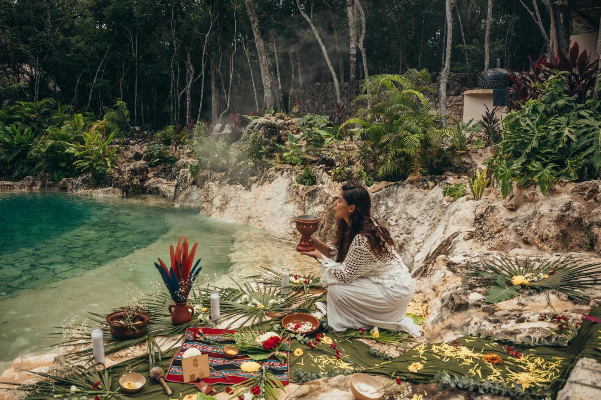 Amaite Retreat Tulum Hotel Macario Gomez Ngoại thất bức ảnh